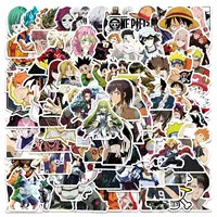 100PCS Mix Anime Stickers Waterproof DIY Graffiti Phone Laptop Luggage Guitar Notebook Cup Cartoon Stickers Kids Toy 1