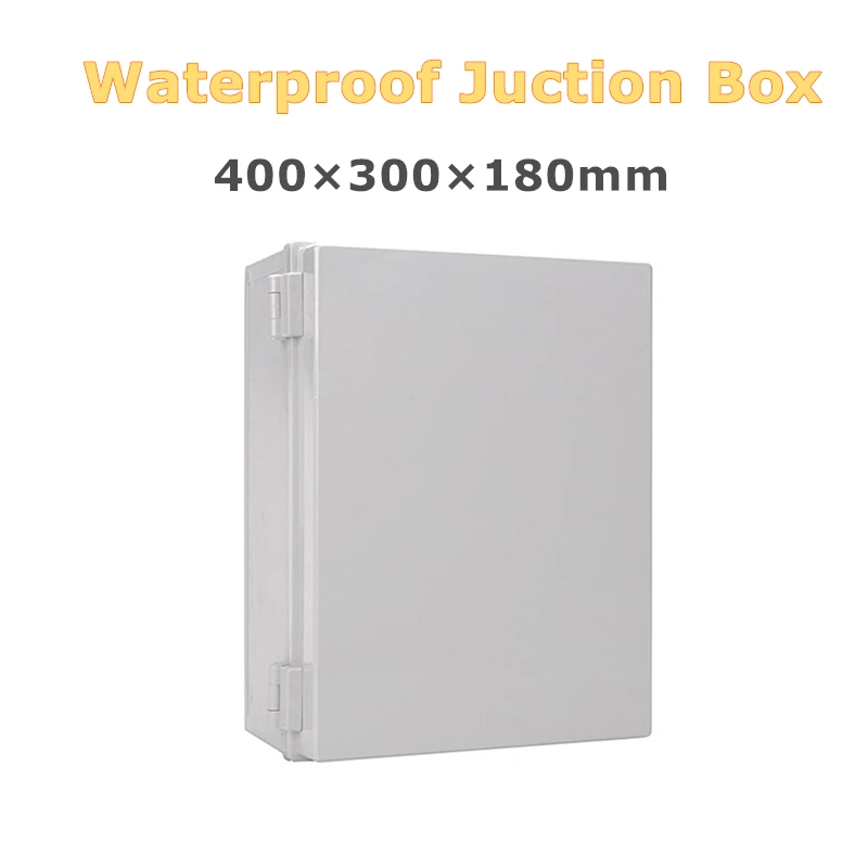 

15.75×11.81×7.09 Inches Electrical Panel Box Housing For Homemade Distribution Box Outdoor IP66 Waterproof Plastic Cable Case