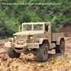 CROSSRC Car 1/10 HC4 4WD Off Road Military Truck Crawler KIT Model W/O Battery TH10479-SMT6 2