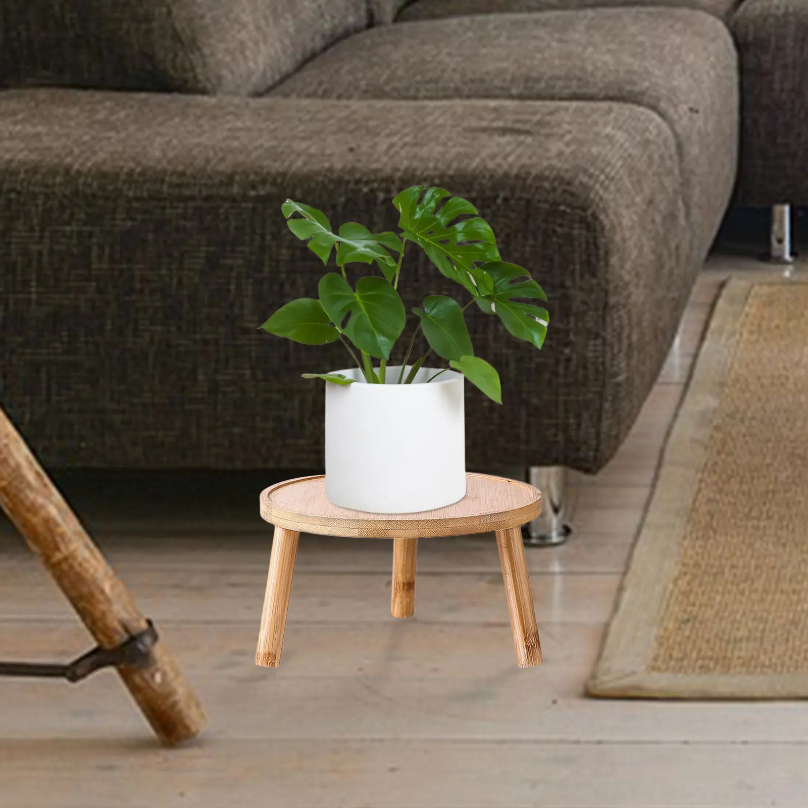 Small Planter Rack Wooden Plant Stand Flower Pots Stand Mini Plant Table Flower Pot Holder for Living Room Patio Balcony Garden plant stand,wooden flower shelf