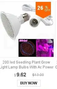 Description Picture 5 of itemFull Spectrum 200 led Plant Bulb LED Grow Light Lamp EU US AU Ac Power Cable Adapter for Vegetable Flower Indoor Greenhouse U26