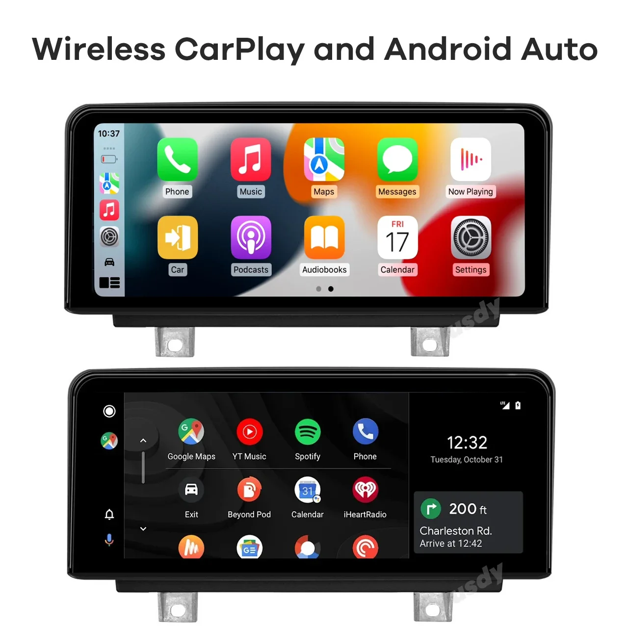 Wireless Apple CarPlay Android Auto Car Multimedia Touch Screen for BMW 1 Series F20 F21 Series 3/4 F30 F32 NBT Stereo Linux