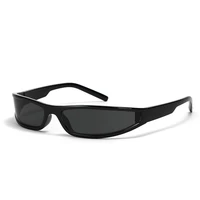 Lunettes de soleil rectangulaires à monture étroite pour femmes, Streetwear Y2k, marque de mode, lunettes de soleil de sport Vintage, 2023 1