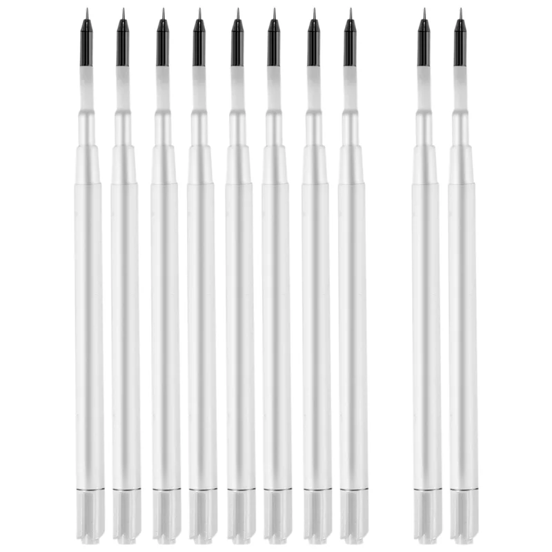 10 Pcs Fine Point Pin Pen Refills Spare Refill For Weeding Pens, Replace Refill Needle Pin Craft Vinyl Tools-AC82