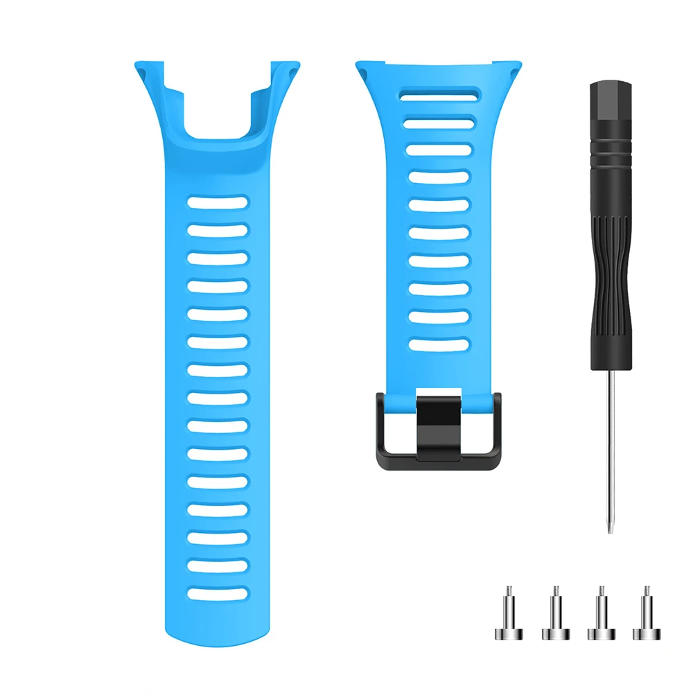 Durable 24mm Silicone Replacement Strap