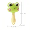 Plastic Kid Maracas with Crisp Sound, Bright Appearance, and Educational Toy for Early Education for 3 months+ 6