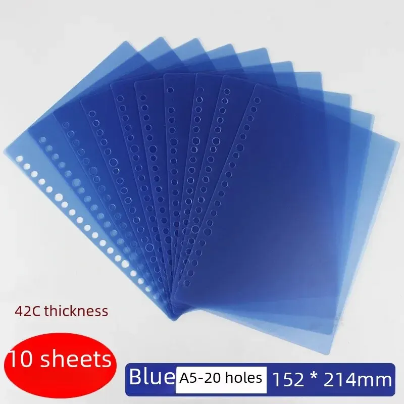 A5/20 hole blue 10 sheets