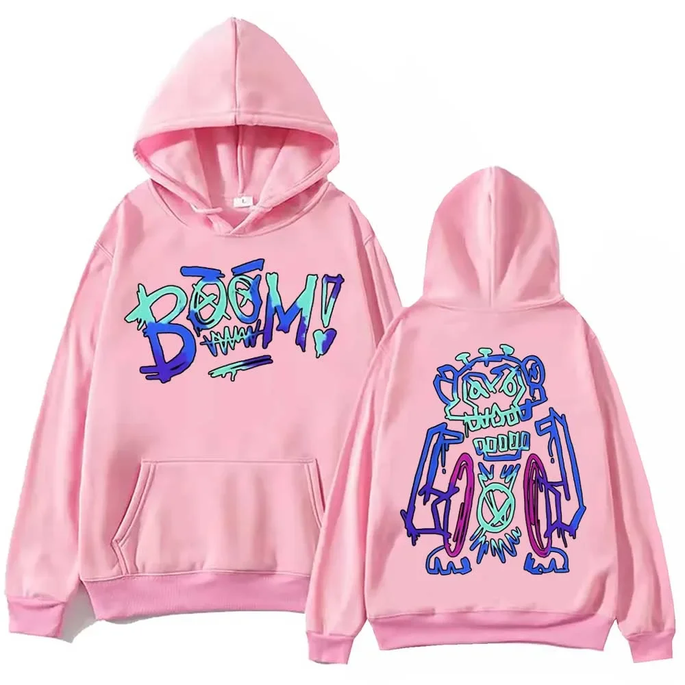 Hot Anime Arcane Jinx Graffiti Hoodie Harajuku Hip Hop Pullover Tops Sweatshirt Fans Gift Graphic Hoodies Unisex Sweatshirts 5