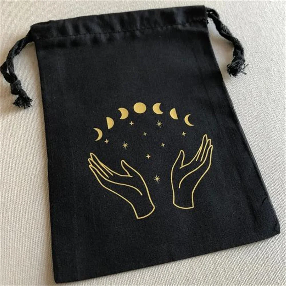 12 Moon Witch Coulisse Pouch Bags For Tarot Cards Cristalli Wprurighy Things Halloween Party Witch Birthday Decoration Favor