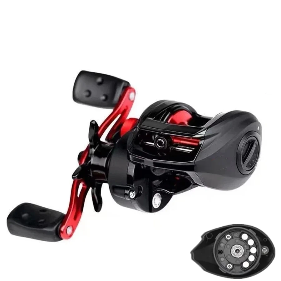 Moulinet baitcasting Black Max3 original 6.4:1 frein 8.1kg droit gaucher pêche eau douce