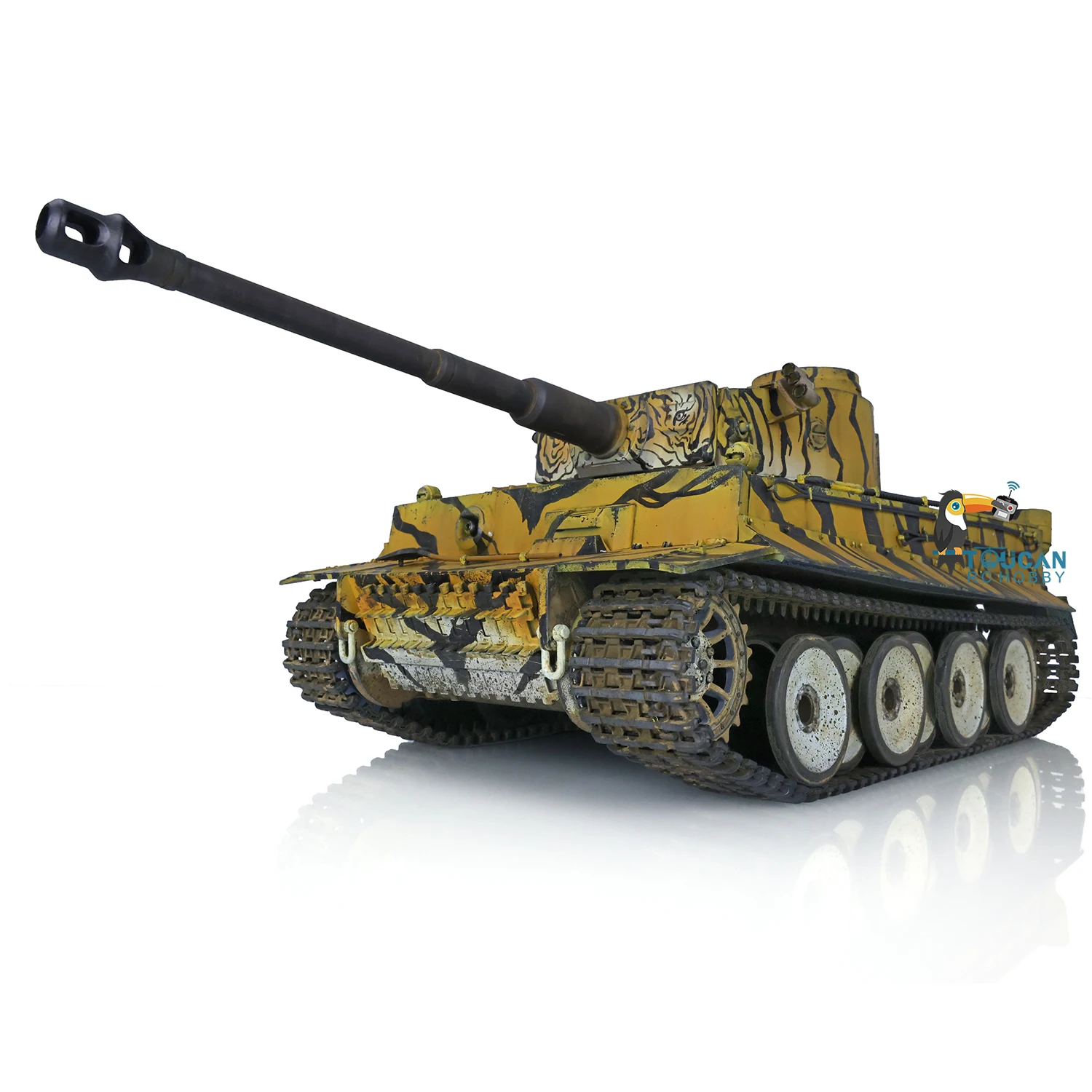 Heng Long HL 7.0 Tiger I RTR RC Tank 1:16 3818 FPV Camera Hand Painted Color Toys Remote Control Military Car Toys Gifts 4