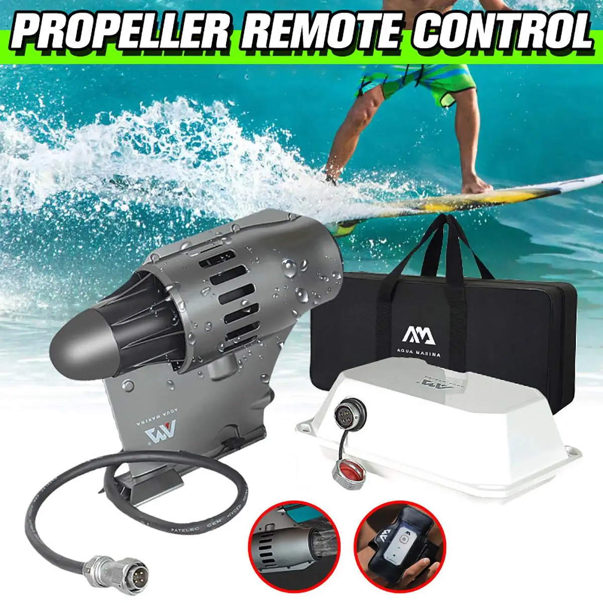 12v Electric Underwater Booster Stand Up Paddle Scooter Surfboard