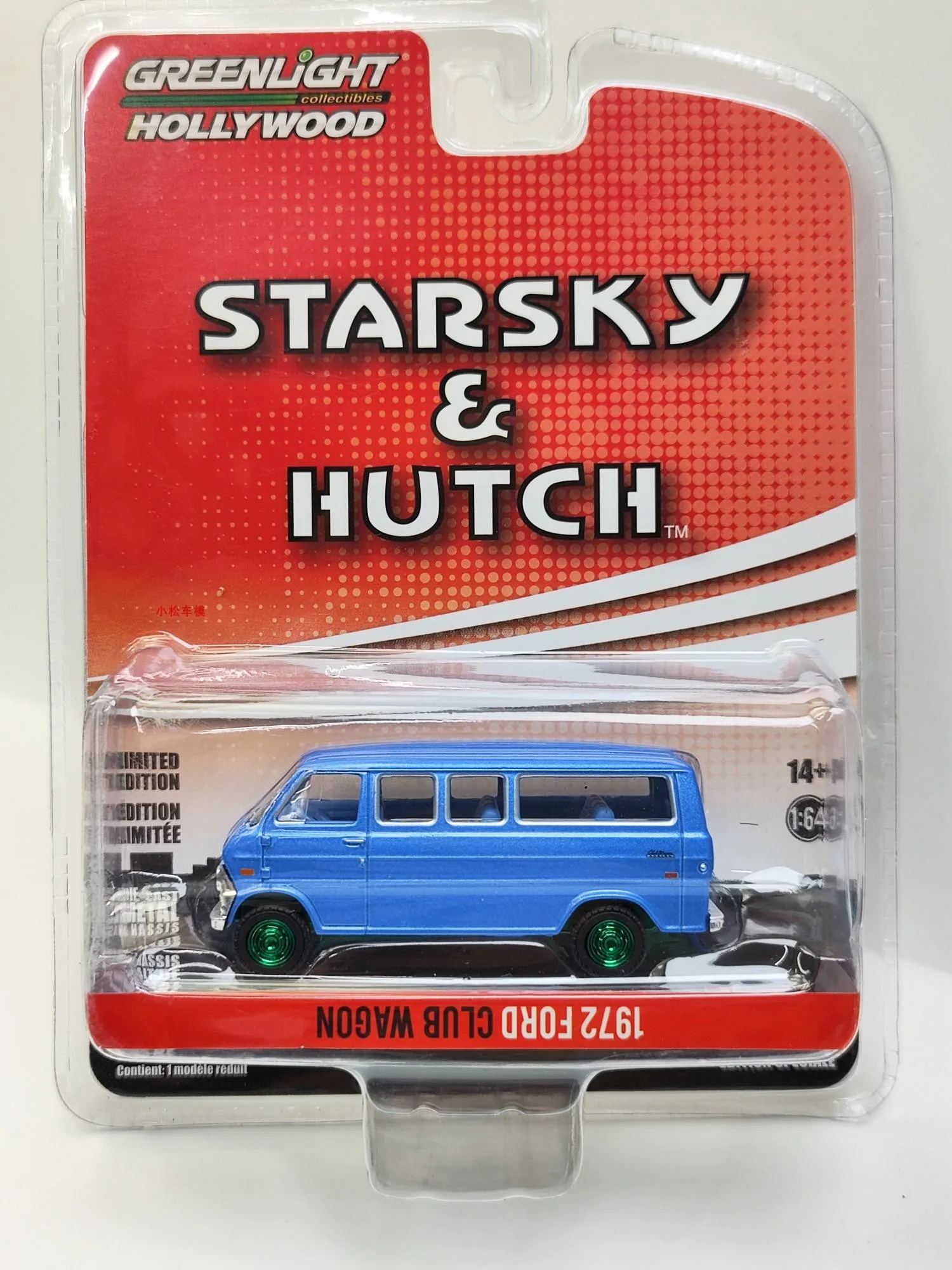 

Nicce 1:64 серии «Быстрые пары» 2-1972 Ford Club универсал зеленая версия коллекция моделей автомобилей