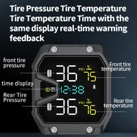 Motorcycle TPMS Tire Pressure Monitoring System with 2 Sensors Wireless Tire Pressure Monitoring System Motorcycle Accessories - Image 3