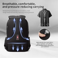 Lifetime Warranty Backpack For Men Laptop Backpack Bag Male Travel Backpacks For School USB Charging Port Schoolbag Men Mochilas 6