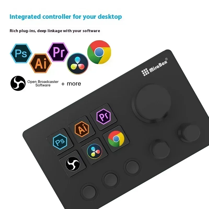 Mirabox N3 StreamDeck Global Version Stream Deck Screen Knob