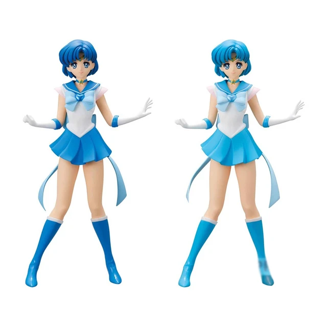 New Bandai Anime Sailor Moon Eternal Figure Glitter&glamours Super Sailor  Mercury Action Figure Toys Collectible Model Kids Gift - Animation  Derivatives/peripheral Products - AliExpress