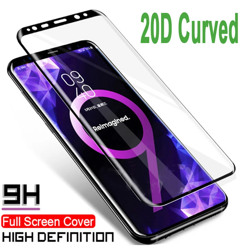 

20 Curved Tempered Glass On The Screen Protector For Oneplus 8 8t Pro Tempered Glass For OnePlus 7 7t Pro Glass