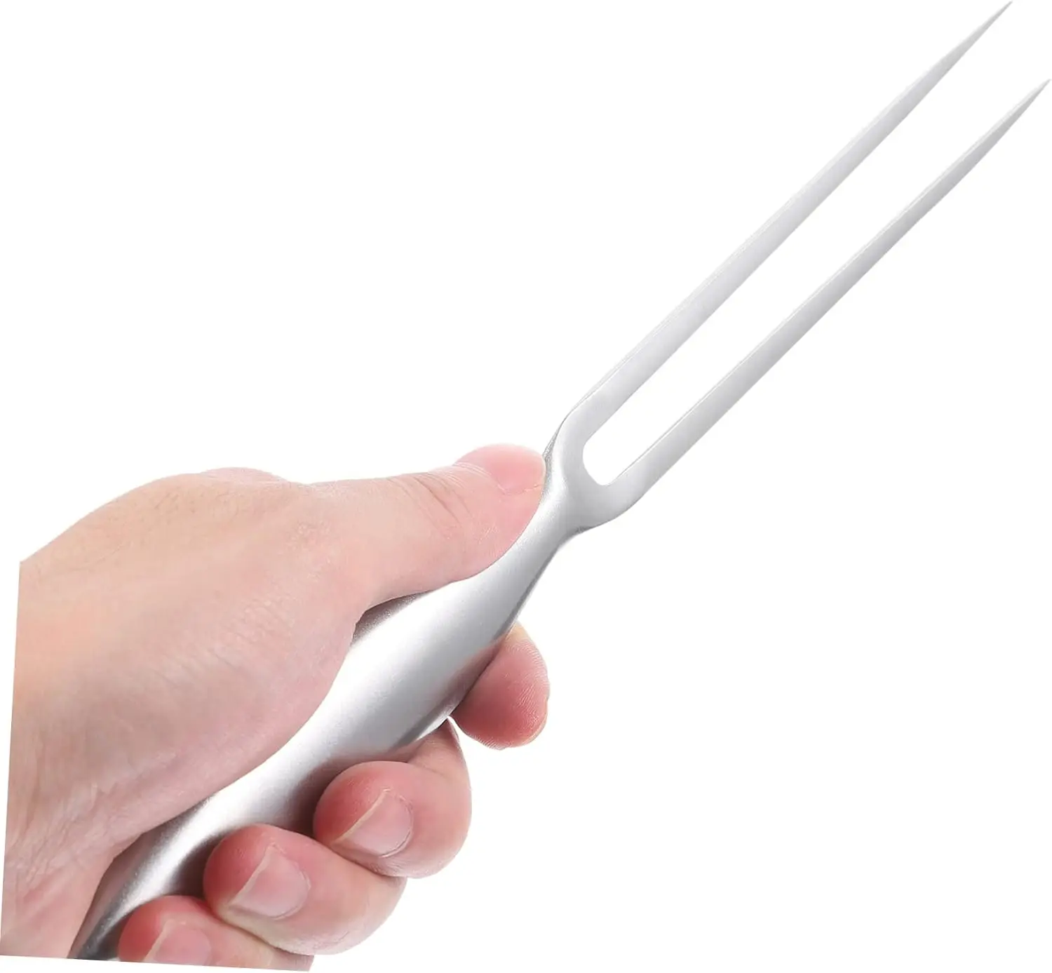 304 Stainless Steel Serving Forks Large Meat Forks for Carving Kitchen Non Handle for Kitchen Roasting Grilling Prep