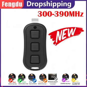 Universal Remote Control Gate Openers Learning Button 310MHz 315MHz 390MHz Garage Door Remote Controls 1