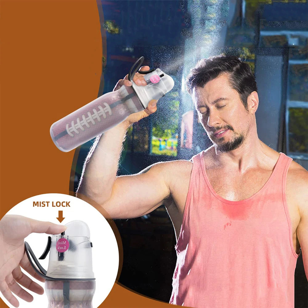 BPA Free Fitness Hydration Water Bottle : Great for Travel, Sports