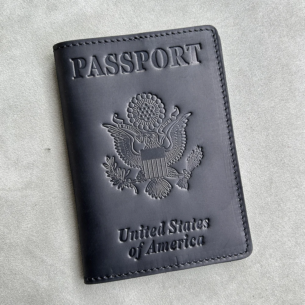 Astuccio/custodia/portapenne In Pelle Nera. Doppia Penna - Foto 2