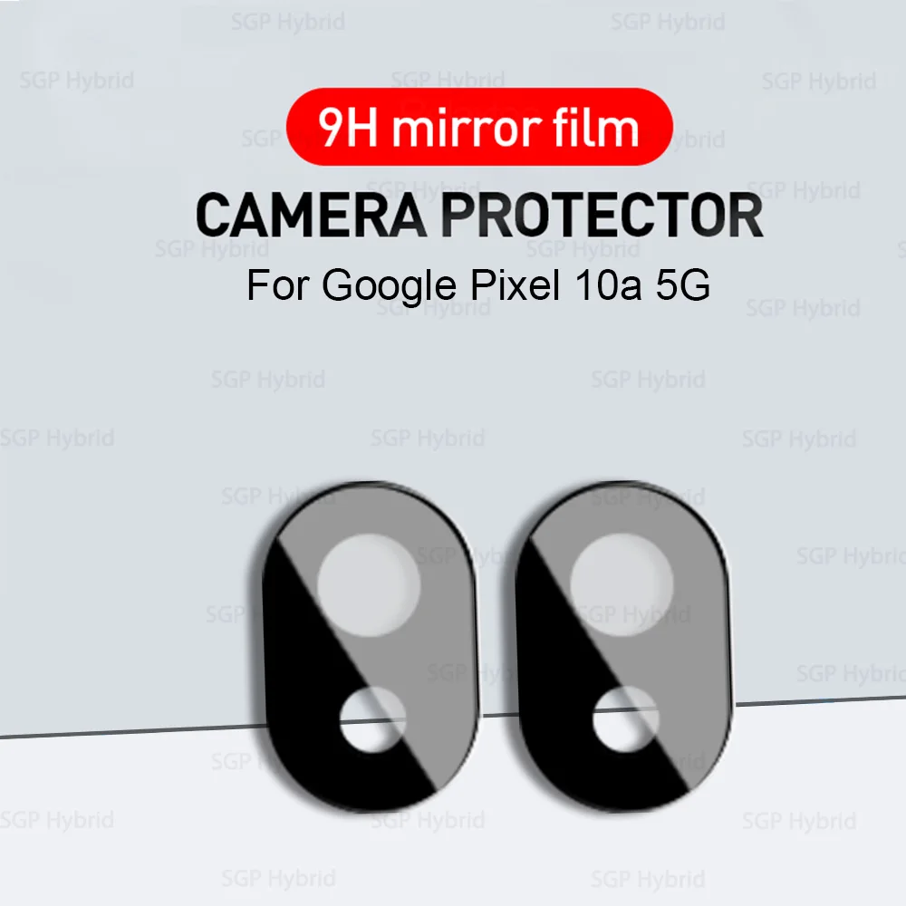 Curved Camera Lens Tempered Glass Protective Film - 3-Pack