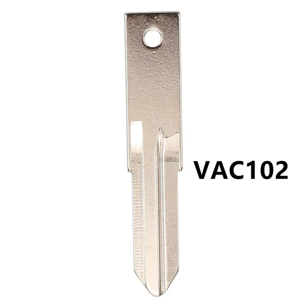 

10pcs VAC102 Car Remote Key Uncut Blade For Renault Megan Modus Clio Modus Kangoo Logan Sandero Duster Car Alarm