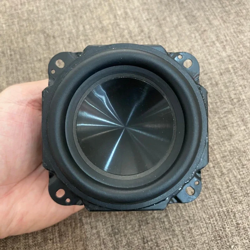 SOTAMIA 1Pcs 3.5 Inch Mid-woofer Speaker 4 Ohm 35W Sound Speaker Long Stroke Powerful Bass HIFI Loudspeaker DIY Subwoofer