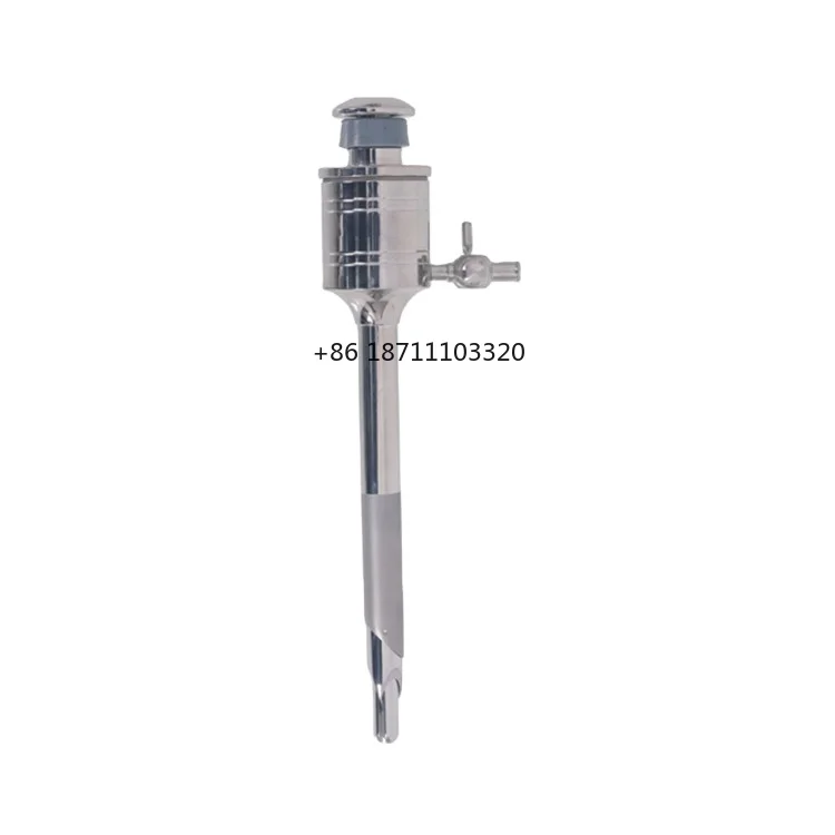 

laparoscopic stainless steel reusable blade or bladeless trocar