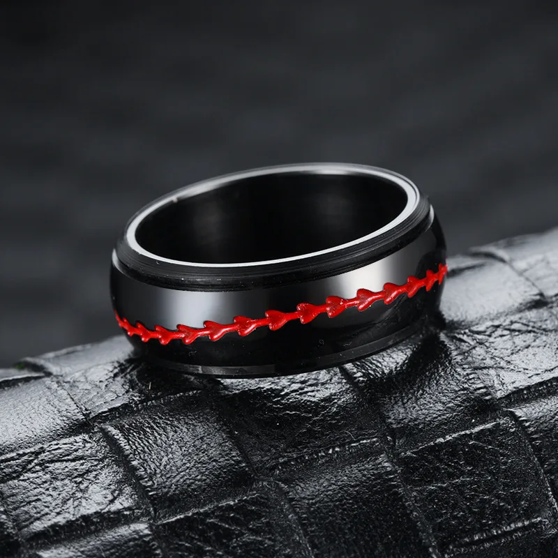 Anxiety Fidget Ring Men Women Stainless Steel Spinning Ring Anti Stress Jewelry
