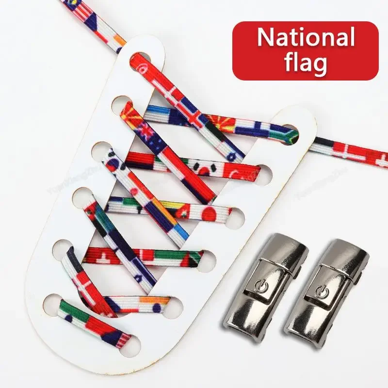 Vibrant Elastic No-Tie Shoelaces