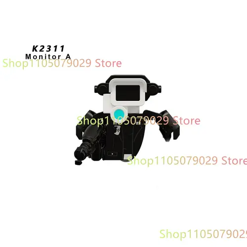 New KDL SWAT Skibidi Toilet Man Figures Anime Block Toys TvMan Titan Cameraman Speakerman Bricks Model Toy Birthday Gift - Image 81