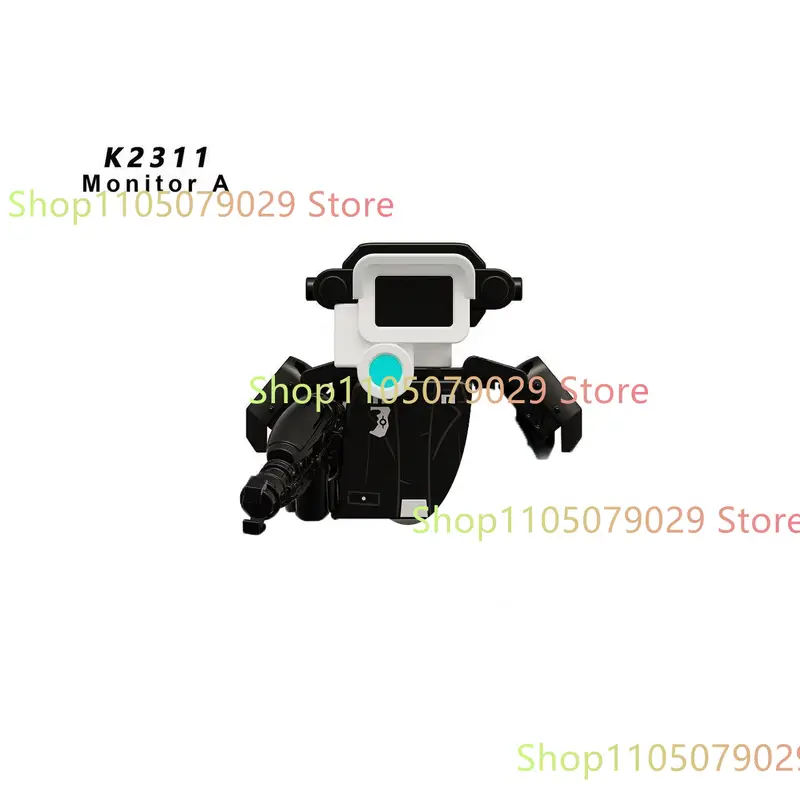 New KDL SWAT Skibidi Toilet Man Figures Anime Block Toys TvMan Titan Cameraman Speakerman Bricks Model Toy Birthday Gift - Image 81