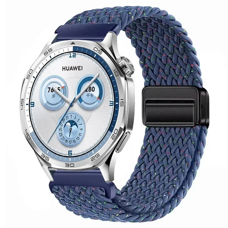 Braided Nylon Loop Strap with Magnetic Buckle 22/20mm