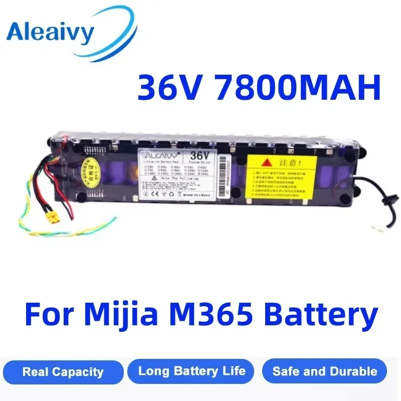 

New 36V 7800mAh Rechargeable Battery for Mijia M365 Electric Scooter Skateboard Power Supply BMS Circuit Board