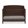 Convertible Crib Greenguard Gold Certified Non-Toxic Safe Sustainable Wood Adjustable Height -Compatible Nursery Furniture 1