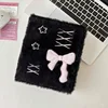 A6 Cartoon Plush Cover Binder Photocards INS Girl Korean Cute Photo Album Idol PhotoCard Holder Collect Book School Stationery 6