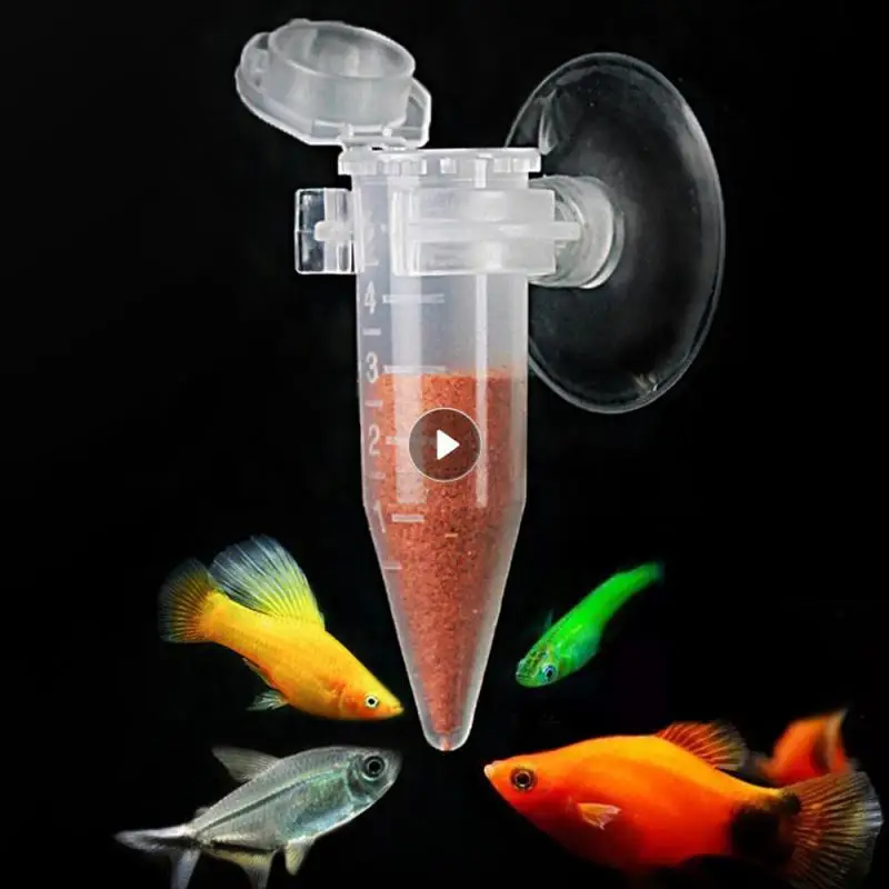 Automatic Fish Feeder Brine Shrimp Feeder Red Worm Feeding Feeder Worm Funnel Cup Fish Food Feeding Tool Aquarium Accessories