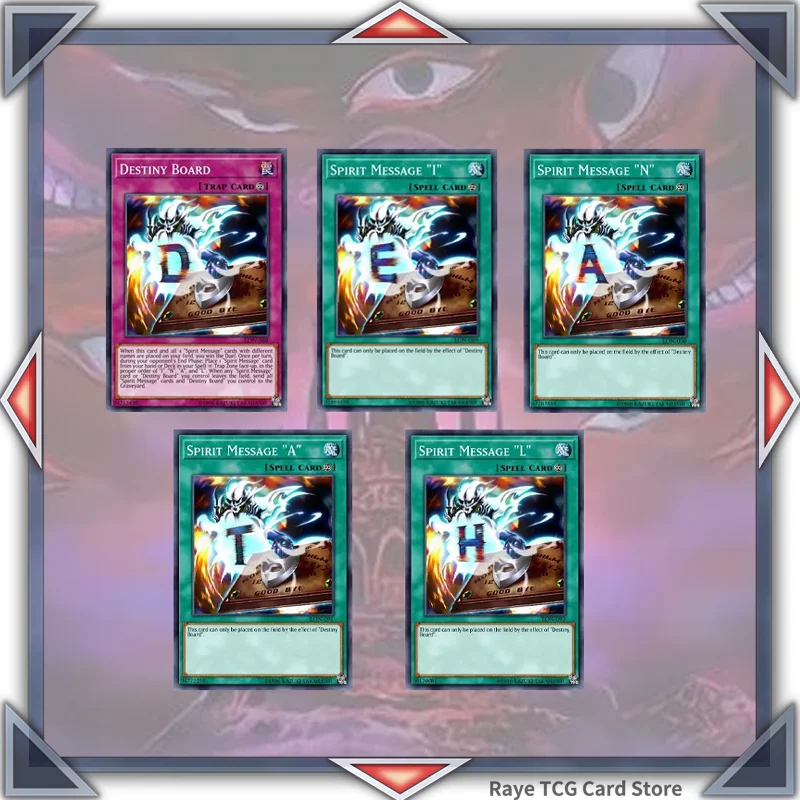 55PcsDestinyBoardYugiohCardGameDeckEasyPlayNotOriginalMasterDuelBakuraRyou.jpg