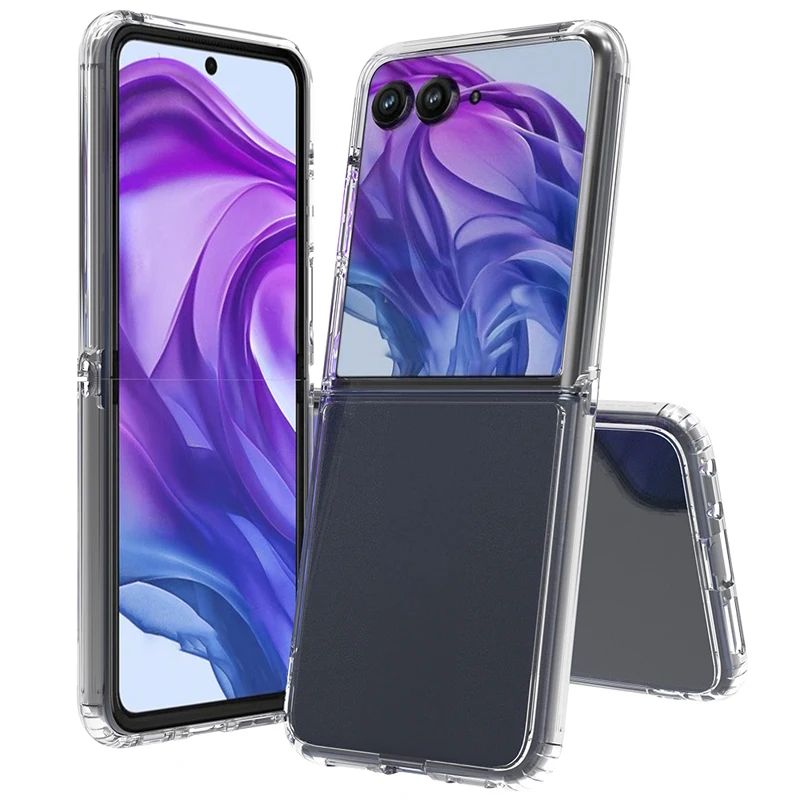 Enhanced Shockproof Transparent TPU+PC Case