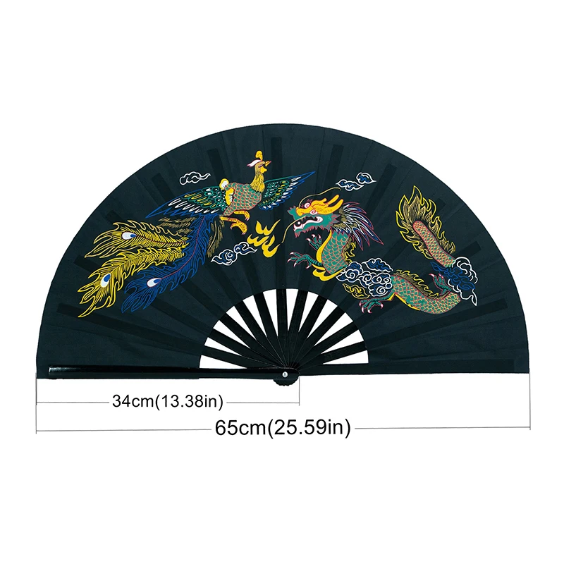Bamboo Tai Chi Fan for Performance Martial Arts Kung Fu Cosplay tai chi fan