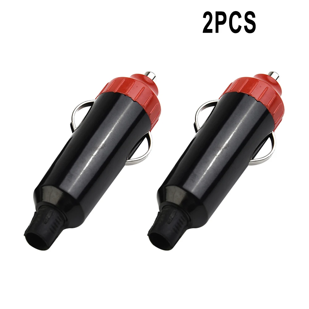 

Practical Brand New Cigarette Lighter Cigar Lighter Car Lighter Plug 2pcs Car Cigar Lighter Connector DC 12V DC 24V Socket Plug