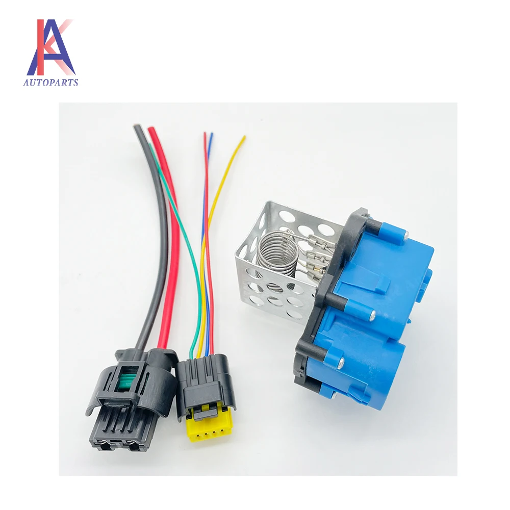 

For Citroen Berlingo C3 C4 DS4 Blower Heater Resistor and Connector Wire Harness 9662240180 1308.CP