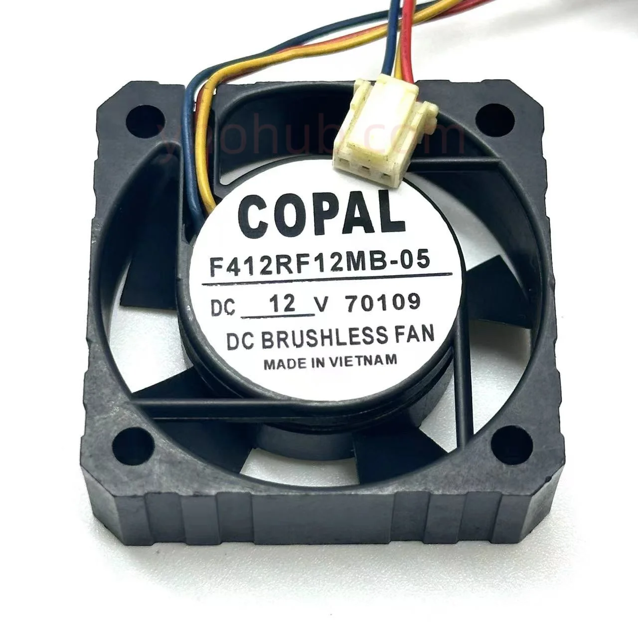 Copal F412rf12mb05 Servidor Ventilador de Refrigeração dc 12v 40x40x12 mm Fios