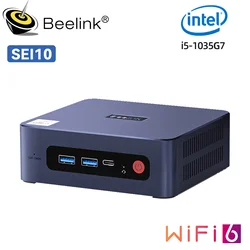 Beelink SEi 12 Intel 12th Gen i7-12650H Mini PC 16GB DDR4 500GB NVME SSD 1000M Sei10 1035G7 SEi12 12450H Desktop Gaming Computer