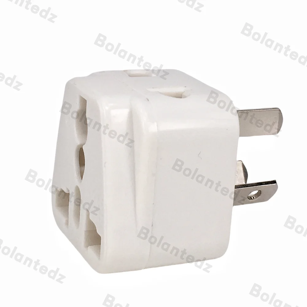 Universal Power Plug Adapter for Australia, New Zealand, China, and Argentina – Dual Function with Grounded Outlet