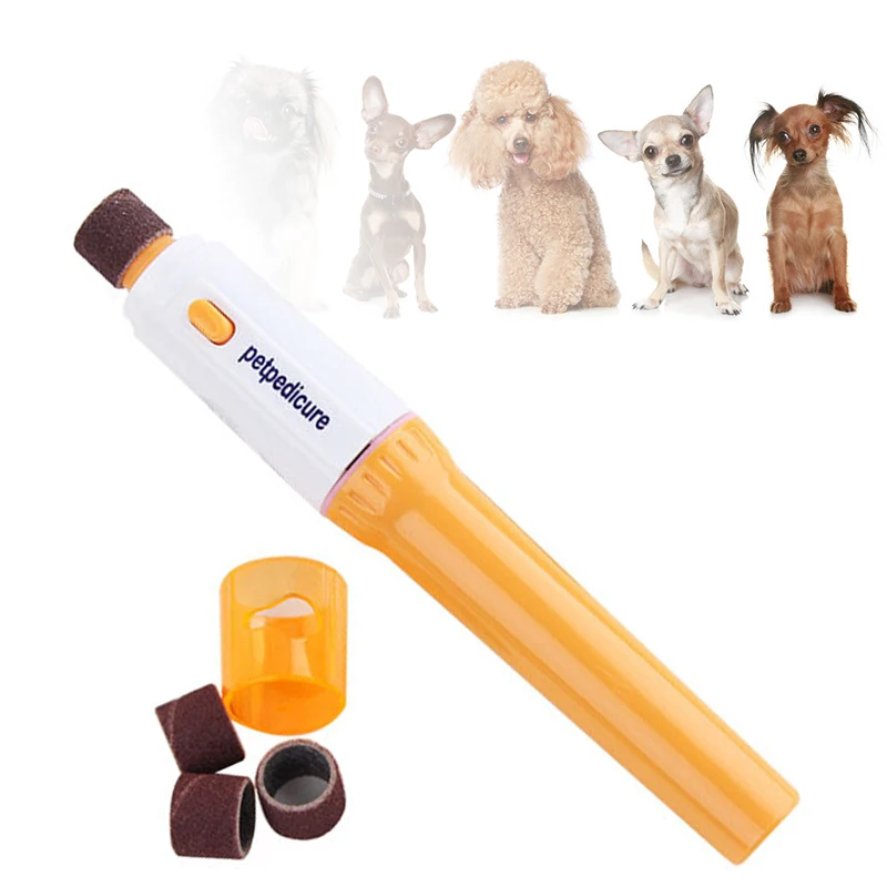

New Electric Dog Cat Pet pedicure Grinder Clipper Claw Toe Nail Trimmer Tool