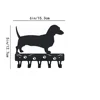 1pc wall Iron Crafts Key Rack Dog Leash Hanger - 9 inch Wide/6x5 inch Metal Wall Art Hook for Wall hanging Key holder 2