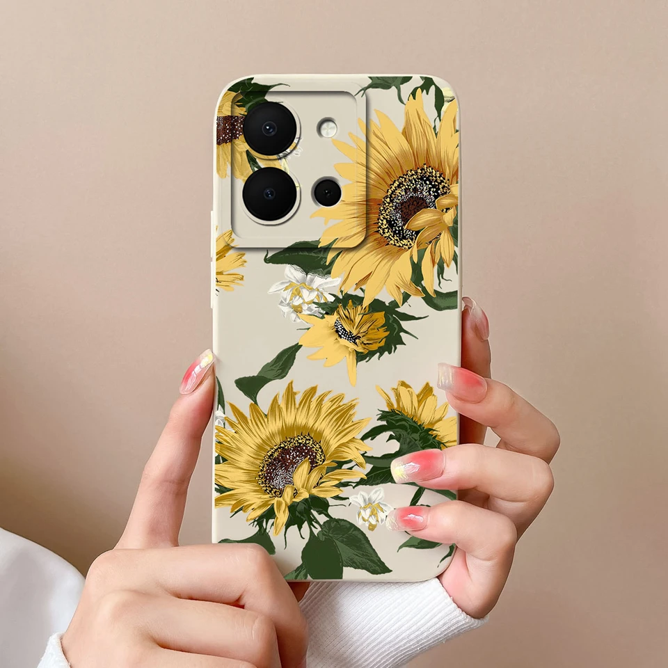 Mountain Flower Avocado Liquid Antifouling Protective Anti-drop Simplicity Phone Cover